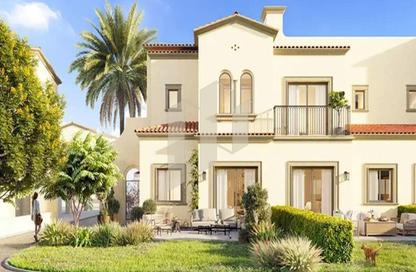 Townhouse - 2 - 3 for sale in Carmona - Bloom Living - Zayed City (Khalifa City C) - Khalifa City - Abu Dhabi
