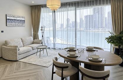 Apartment - 1 - 1 for rent in Peninsula Three - Peninsula - Business Bay - Dubai
