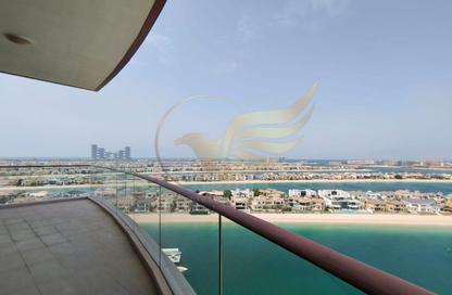 Apartment - 3 - 4 for rent in Diamond - Tiara Residences - Palm Jumeirah - Dubai
