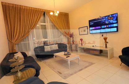 Apartment - 1 - 2 for rent in Palm Tower 1 - Palm Towers - Al Majaz - Sharjah