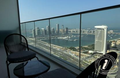 Apartment - 1 Bedroom - 2 Bathrooms for rent in Damac Heights - Dubai Marina - Dubai