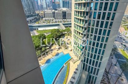 Apartment - 3 - 4 for rent in Burj Vista Tower 2 - Burj Vista - Downtown Dubai - Dubai