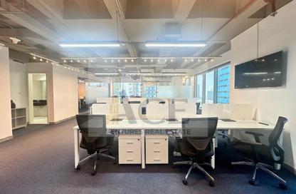 Office Space - Studio - 2 Bathrooms for rent in Saba Tower 1 - JLT Cluster E - Jumeirah Lake Towers - Dubai