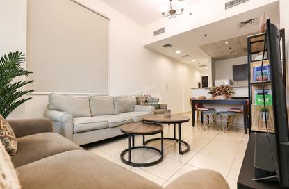 Apartment - 1 - 1 for rent in Farah Tower 1 - Queue Point - Liwan - Dubai