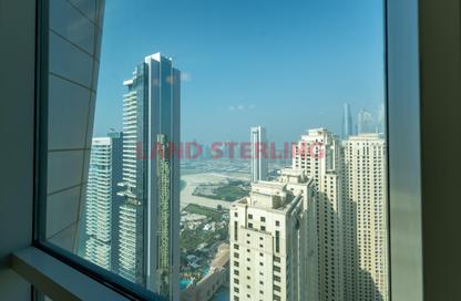 Apartment - 3 - 3 for rent in Al Fattan Marine Tower - Al Fattan Marine Towers - Jumeirah Beach Residence - Dubai