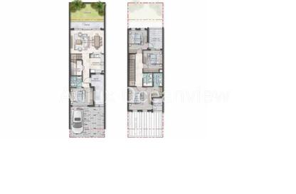 Townhouse - 4 Bedrooms - 3 Bathrooms for rent in Malta - Damac Lagoons - Dubai Townhouse - 4 Bedrooms - 3 Bathrooms for rent in Malta - Damac Lagoons - Dubai