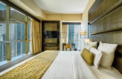 Apartment - Studio - 2 for rent in Gevora Hotel - Sheikh Zayed Road - Dubai