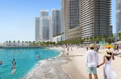 شقة - 2 غرف نوم - 2 حمامات للبيع في برج Seapoint 1 - سي بوينت - إعمار بيتشفرونت - دبي هاربور - دبي