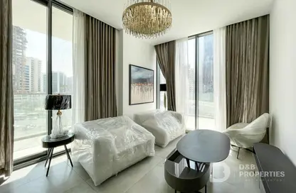 Apartment - 1 Bedroom - 2 Bathrooms for rent in The Paragon by IGO - Business Bay - Dubai