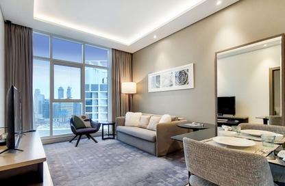 Apartment - 1 Bedroom - 1 Bathroom for rent in Damac Maison Prive B - Damac Maison Prive - Business Bay - Dubai