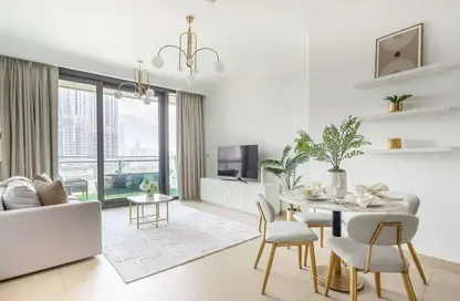 شقة - غرفة نوم - 2 حمامات للايجار في برج فيستا - برج فيستا - وسط مدينة دبي - دبي