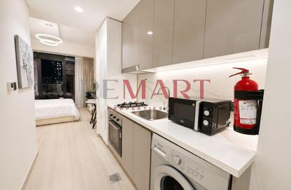 Apartment - Studio - 1 Bathroom for rent in Azizi Riviera 43 - Azizi Riviera - Meydan One - Meydan - Dubai