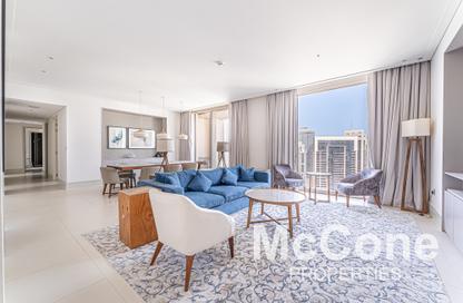 Apartment - 3 Bedrooms - 3 Bathrooms for rent in Vida Residence Downtown - Downtown Dubai - Dubai