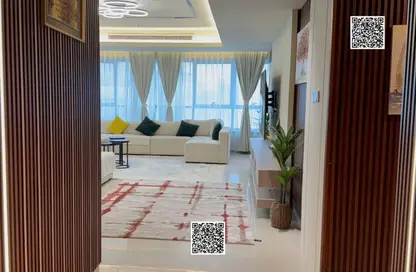 Apartment - 2 Bedrooms - 2 Bathrooms for sale in Corniche Tower - Ajman Corniche Road - Ajman