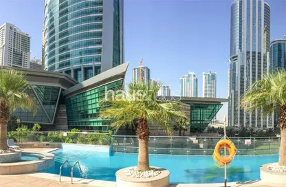 شقة - 1 حمام للايجار في ليك تيراس - (JLT) مجمع D - أبراج بحيرات الجميرا - دبي