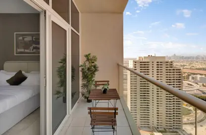 Apartment - Studio - 1 Bathroom for rent in Al Barsha South 4 - Al Barsha South - Al Barsha - Dubai