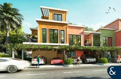 Townhouse - 3 Bedrooms - 3 Bathrooms for sale in Portofino - Damac Lagoons - Dubai