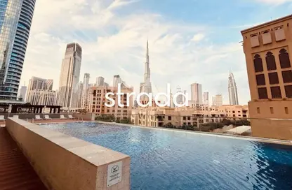 Apartment - 1 Bedroom - 2 Bathrooms for rent in Bellevue Tower 2 - Bellevue Towers - Downtown Dubai - Dubai