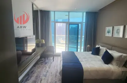 Apartment - Studio - 1 Bathroom for rent in Damac Maison Prive A - Damac Maison Prive - Business Bay - Dubai