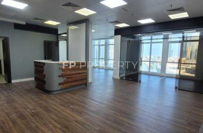 Office Space - 3 Bedrooms - 1 Bathroom for rent in Grosvenor Office Tower - Business Bay - Dubai
