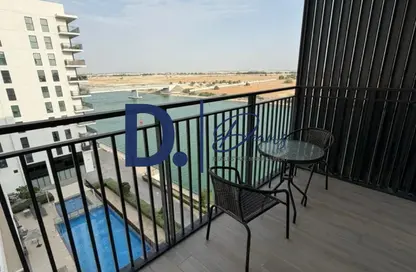 Apartment - Studio - 1 Bathroom for rent in Waters Edge - Yas Island - Abu Dhabi