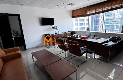 Office Space - Studio - 1 Bathroom for rent in Al Hilal Tower - Al Khan Lagoon - Al Khan - Sharjah