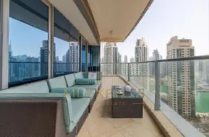 شقة - 2 غرف نوم - 2 حمامات للايجار في ترايدنت جراند ريزيدنس - دبي مارينا - دبي