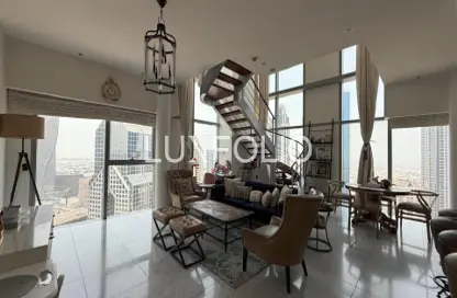 دوبلكس - 2 غرف نوم - 3 حمامات للايجار في برج سنترال بارك السكني - برج سنترال بارك - مركز دبي المالي العالمي - دبي
