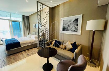 Apartment - Studio - 1 Bathroom for rent in Damac Maison Prive B - Damac Maison Prive - Business Bay - Dubai