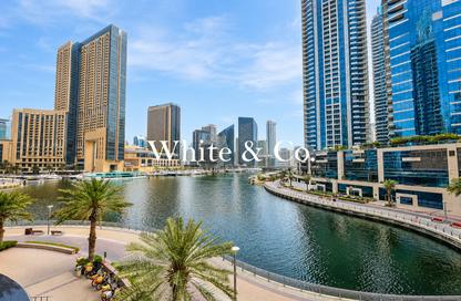 Apartment - 3 Bedrooms - 3 Bathrooms for rent in Continental Tower - Dubai Marina - Dubai