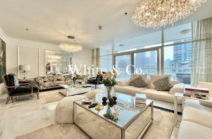 Apartment - 3 Bedrooms - 3 Bathrooms for rent in Continental Tower - Dubai Marina - Dubai