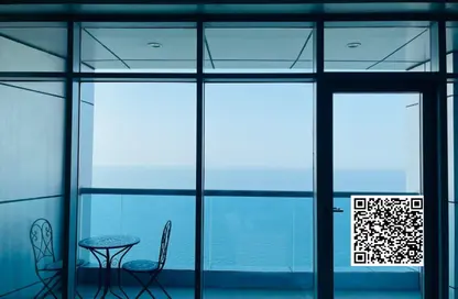 Apartment - 2 Bedrooms - 3 Bathrooms for rent in Ajman Corniche Residences - Ajman Corniche Road - Ajman