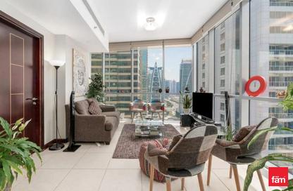 Apartment - 1 Bedroom - 2 Bathrooms for rent in Indigo Tower - JLT Cluster D - Jumeirah Lake Towers - Dubai