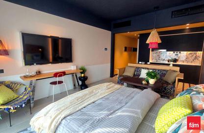 Apartment - Studio - 1 Bathroom for rent in Mama Shelter Residences - Business Bay - Dubai