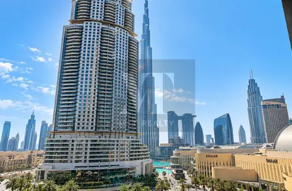 Apartment - 1 Bedroom - 2 Bathrooms for rent in Boulevard Point - Downtown Dubai - Dubai