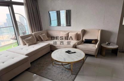 Apartment - 2 - 2 for rent in Paramount Tower Hotel  and  Residences - Business Bay - Dubai