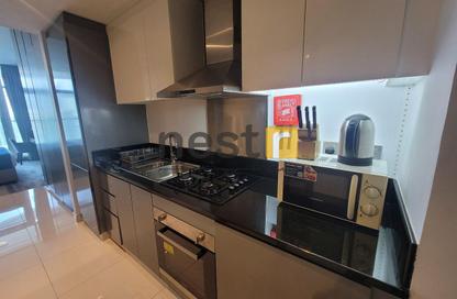 Apartment - Studio - 1 for rent in Damac Maison Prive A - Damac Maison Prive - Business Bay - Dubai