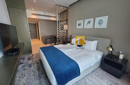 Apartment - Studio - 1 for rent in Damac Maison Prive A - Damac Maison Prive - Business Bay - Dubai