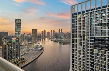 Apartment - Studio - 1 Bathroom for rent in Damac Maison Prive B - Damac Maison Prive - Business Bay - Dubai