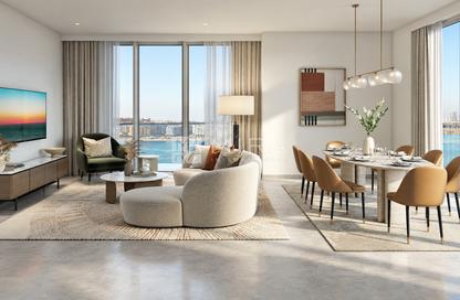 Apartment - 3 - 4 for sale in Beachgate by Address - Emaar Beachfront - Dubai Harbour - Dubai Apartment - 3 - 4 for sale in Beachgate by Address - Emaar Beachfront - Dubai Harbour - Dubai