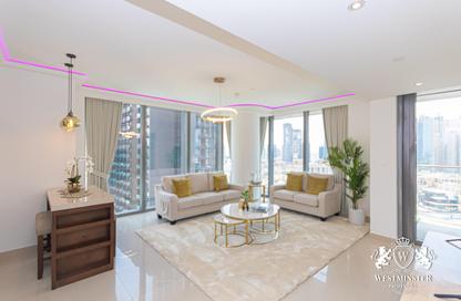 Apartment - 2 - 3 for rent in Boulevard Point - Downtown Dubai - Dubai