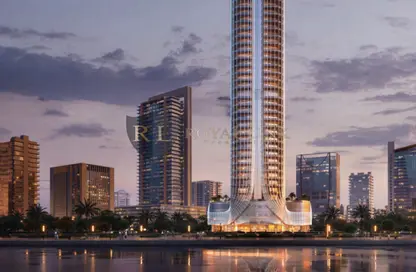 Apartment - Studio - 1 Bathroom for sale in Binghatti Skyhall - Business Bay - Dubai