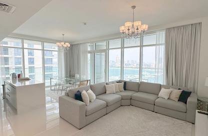 Apartment - 3 - 4 for rent in Sunrise Bay Tower 2 - Sunrise Bay - Emaar Beachfront - Dubai Harbour - Dubai