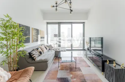 شقة - 2 غرف نوم - 2 حمامات للايجار في A برج سيلفرين - سيلفيرين - دبي مارينا - دبي