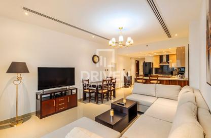 Apartment - 1 - 1 for rent in Elite Downtown Residence 1 - Elite Downtown Residence - Downtown Dubai - Dubai