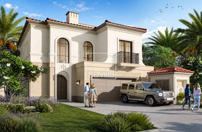 Villa - 3 - 4 for sale in Bloom Living - Zayed City (Khalifa City C) - Khalifa City - Abu Dhabi