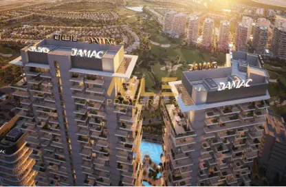 Apartment - 2 Bathrooms for sale in Damac District Tower B - Damac District - Damac Hills - Dubai Apartment - 2 Bathrooms for sale in Damac District Tower B - Damac District - Damac Hills - Dubai