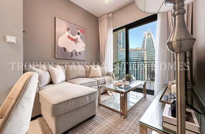 Apartment - 1 Bedroom - 1 Bathroom for rent in Zada Tower - Business Bay - Dubai