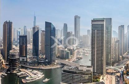 Apartment - 2 Bedrooms - 3 Bathrooms for rent in Bay Central Tower West - Bay Central - Dubai Marina - Dubai