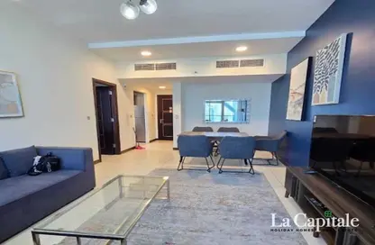 شقة - 2 غرف نوم - 2 حمامات للايجار في برج إنديجو - (JLT) مجمع D - أبراج بحيرات الجميرا - دبي